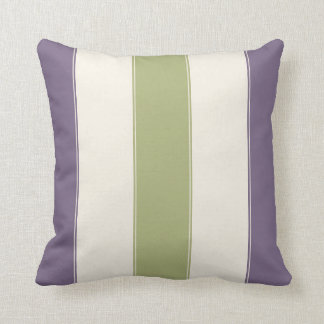 Paarse en Sage Pillow Kussen