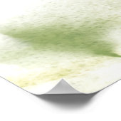 PAARSE EN WITTE ABSTRACTE SCHIJNEN POSTER (Hoek)