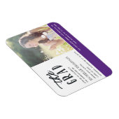 Paarse en witte Afstuderen partij nodigt Magnet ui Magneet (Rechterzijde)