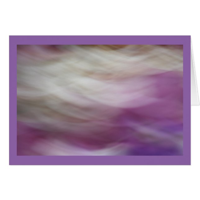 Paarse en witte bloemen (Voorkant Horizontaal)