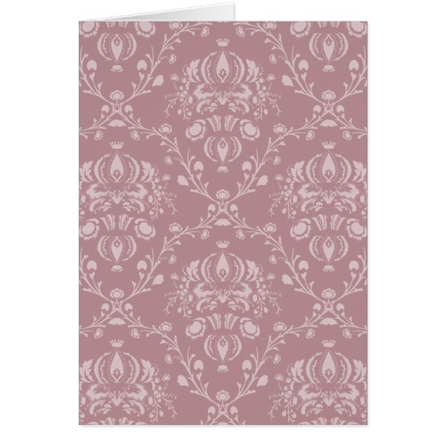 Paarse en witte Damask (Voorkant)
