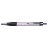 Paarse en witte diamant patroon pen (Achterkant)