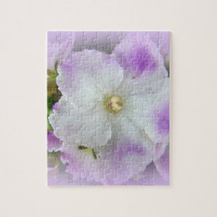 Paarse en witte Fancy Afrikaanse Violetten Legpuzzel