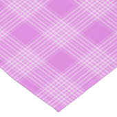 Paarse en witte gepleisterde tafellaken (Gekanteld)