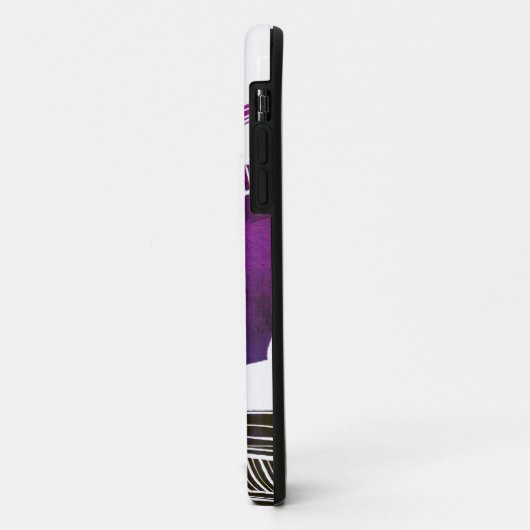 Paarse en witte Golf iPhone / iPad-draagtas Case-Mate iPhone Case (Achterkant/links)