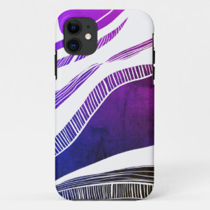 Paarse en witte Golf iPhone / iPad-draagtas Case-Mate iPhone Case