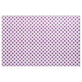 Paarse en witte haarpunten stof (Yard (91,4 cm))