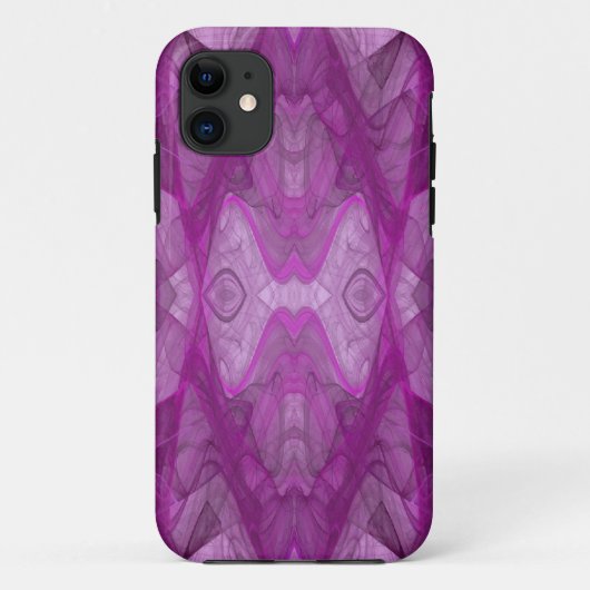 Paarse en witte iPhone 5 Hoesje-Mate daar Case-Mate iPhone Case (Achterkant)