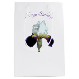 Paarse en Witte Iris Cadeautas