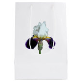 Paarse en Witte Iris Cadeautas (Achterkant)