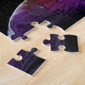 Paarse en Witte Iris Legpuzzels Legpuzzel (Zijkant)