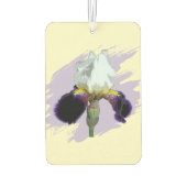 Paarse en Witte Iris Luchtverfrisser (Achterkant)