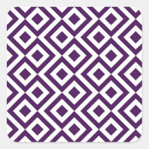 Paarse en witte mander