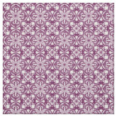 Paarse en witte Mexicaanse Tegel Pattern Fabric Stof (Swatch)