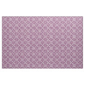Paarse en witte Mexicaanse Tegel Pattern Fabric Stof (Fat Quarter)