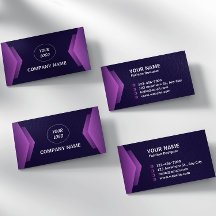 Paarse en witte moderne professional