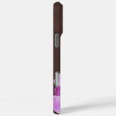 Paarse en Witte Orchidee Close-up Foto Case-Mate iPhone Case (Achterkant / Rechts)