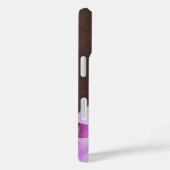 Paarse en Witte Orchidee Close-Up Foto Case-Mate iPhone Case (Achterkant / Rechts)