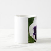 Paarse en witte Pansy Koffiemok (Center)