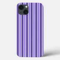 Paarse en witte snoepjes strepen Hoesje-Mate iPhon