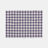 Paarse en witte spelbreker, Alexander van Menstry  Fleece Deken (Voorkant (Horizontaal))