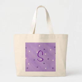 Paarse en witte sterren, Monogram canvas tassen sj