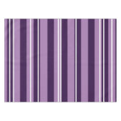Paarse en Witte Strepen, Lijnen Tafeldoek Tafelkleed (Voorkant (Horizontaal))