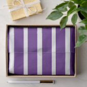 paarse en witte strepen tissuepapier (Geschenk)