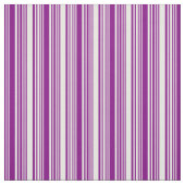 Paarse en witte strips stof (Swatch)