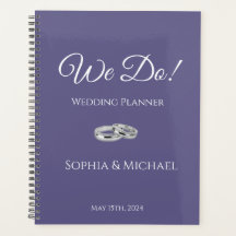 Paarse en witte - We Do-Wedding-Planner