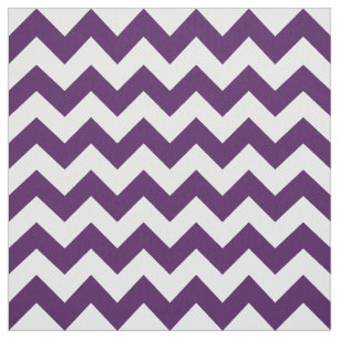 Paarse en witte zigzaggeometrische verbinding stof