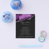 paarse en zilveragaatvlieger flyer (Enkel)