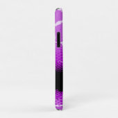 Paarse en zwart, dierlijk afdrukken Case-Mate iPhone case (Achterkant/rechts)