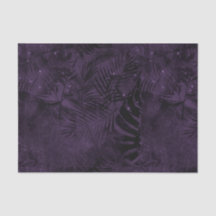 Paarse en zwarte bladeren