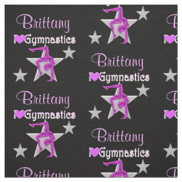  PAARSE EN ZWARTE GEPERSONALISEERD TURNSTOF STOF