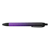 Paarse en zwarte glittergradiënt inkt pen (Bodem)