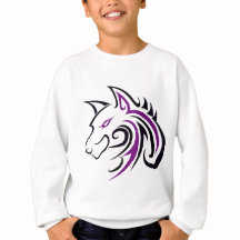 Paarse en zwarte hoofdlijn