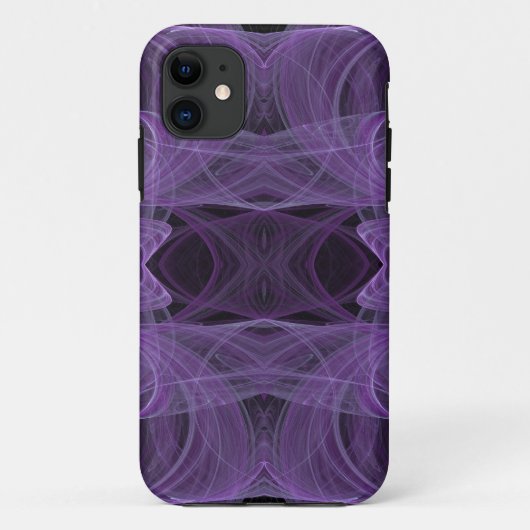 Paarse en zwarte iPhone 5 Aangepaste Hoesje-Mate I Case-Mate iPhone Case (Achterkant)
