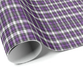 Paarse en zwarte spelden cadeaupapier (Rol Hoek)