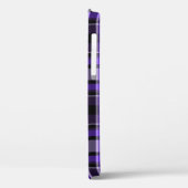 Paarse en zwarte spelden Case-Mate iPhone case (Achterkant / Links)