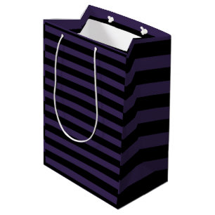 Paarse en zwarte streep, gotisch medium cadeauzakje