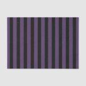 Paarse en zwarte strepen Patroon Tissue Paper Tissuepapier (Voorkant)