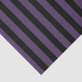 Paarse en zwarte strepen Patroon Tissue Paper Tissuepapier (Detail)