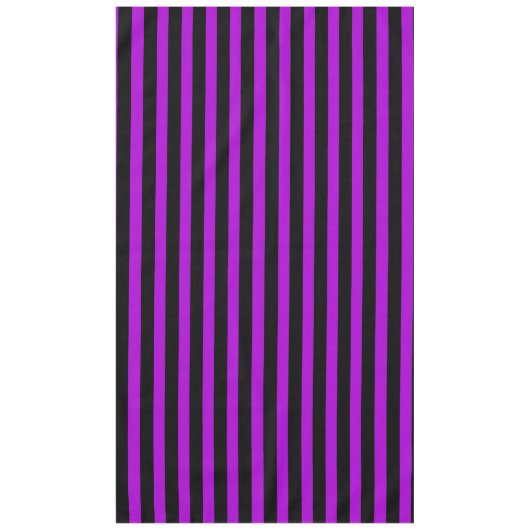 Paarse en zwarte strepen | tafelkleed (Voorkant)