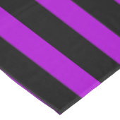Paarse en zwarte strepen | tafelkleed (Gekanteld)