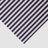 PAARSE EN ZWARTE STRIPES TISSUEPAPIER (Detail)