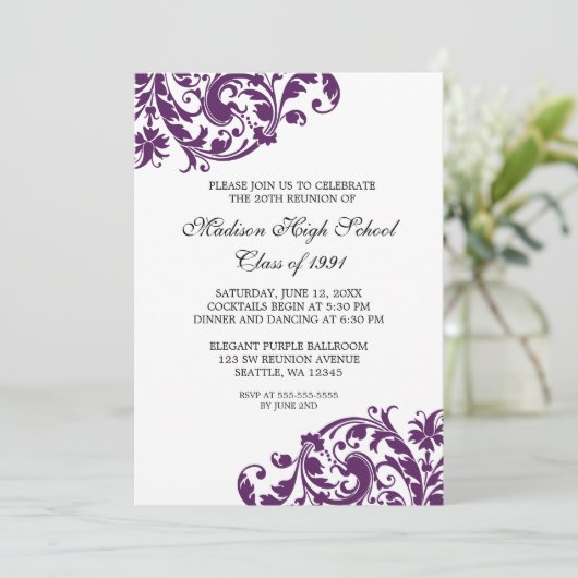 Paarse en zwarte Vlaanderen Kaart (Staand voorkant)