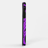 Paarse en zwarte Yin Yang Phoenix Case-Mate iPhone Case (Achterkant/rechts)