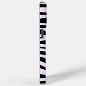 Paarse en zwarte zebra afdrukken Case-Mate iPhone case (Achterkant / Rechts)