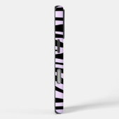 Paarse en zwarte zebra afdrukken Case-Mate iPhone case (Achterkant / Rechts)